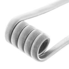 Ecig wire vape accessories Ni90 dual core fused clapton nichrome vape coil wire